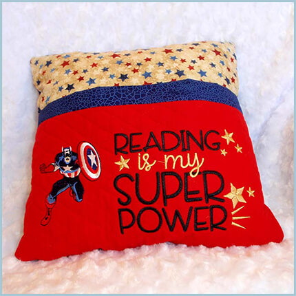 Captain America pillow