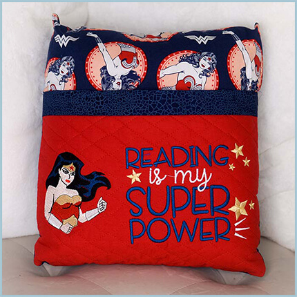 Wonder Woman pillow